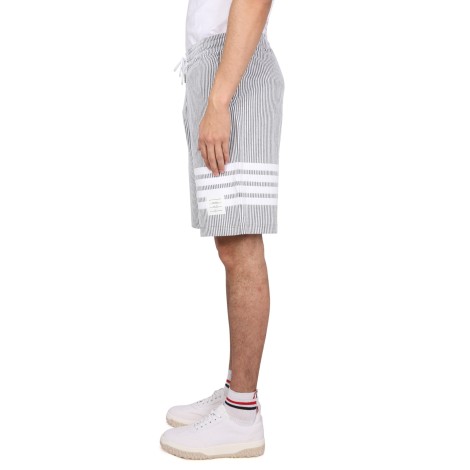 thom browne striped bermuda shorts