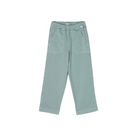 il gufo straight pants with elasticated waist