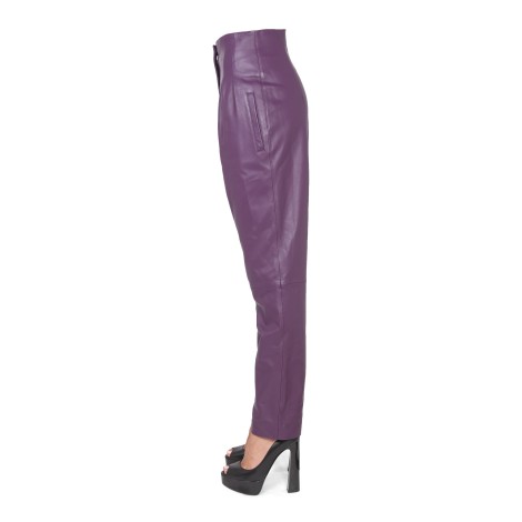 alberta ferretti tassel pants