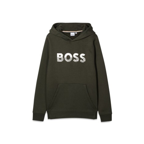 boss logo hoodie