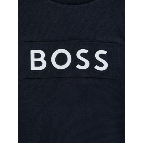 boss logo crewneck sweatshirt