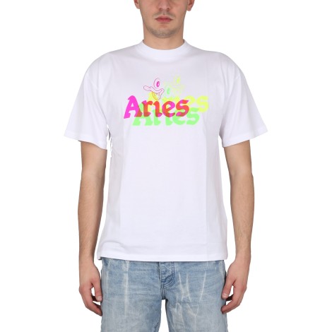 aries trippy aye duck t-shirt