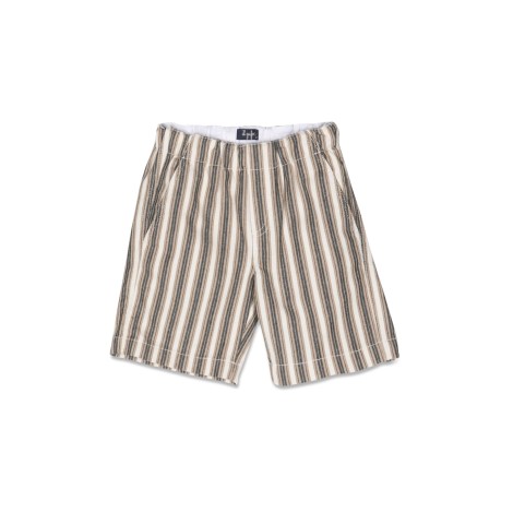 il gufo striped bermuda shorts