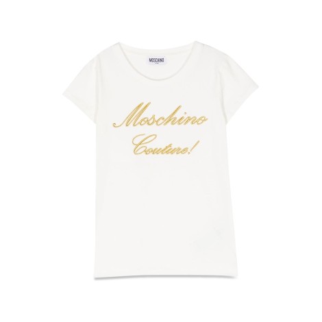 moschino short sleeve logo t-shirt