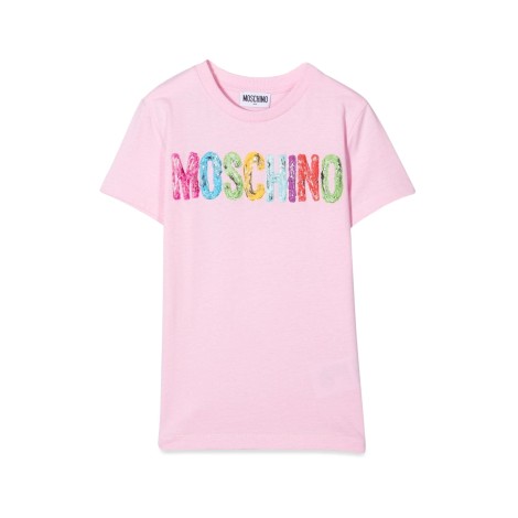 moschino t-shirt con logo