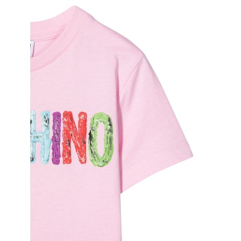 moschino t-shirt con logo