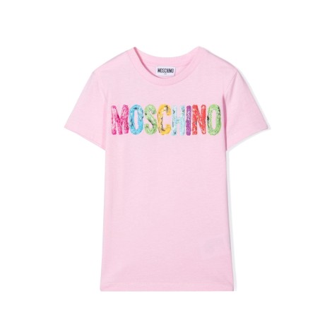 moschino t-shirt con logo