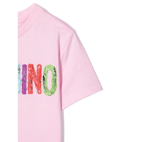 moschino t-shirt con logo