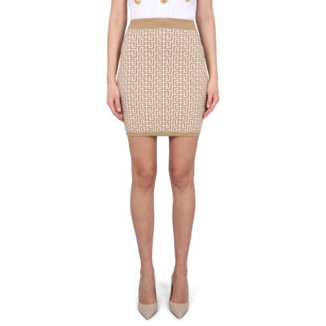 balmain mini skirt