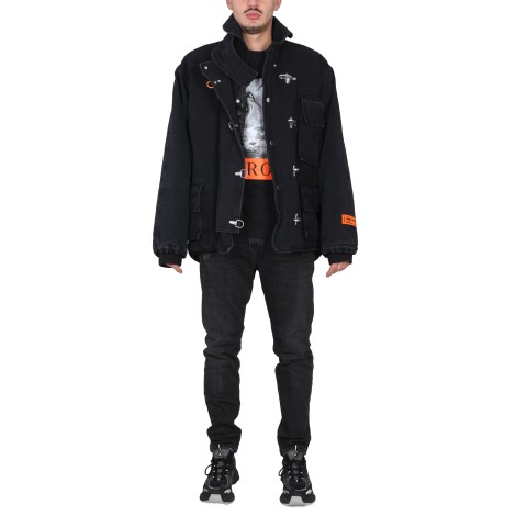 heron preston canvas jacket