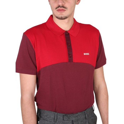 boss polo with logo