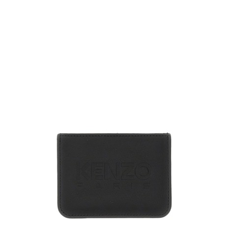 kenzo card holder with logo