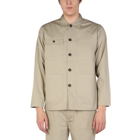 universal works twill shirt