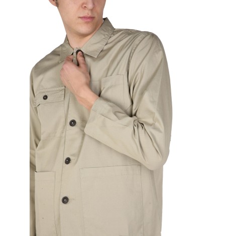 universal works twill shirt