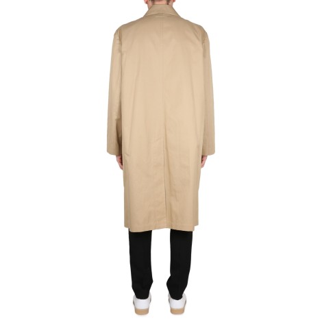 mm6 maison margiela cotton trench coat