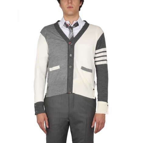 thom browne merino wool cardigan