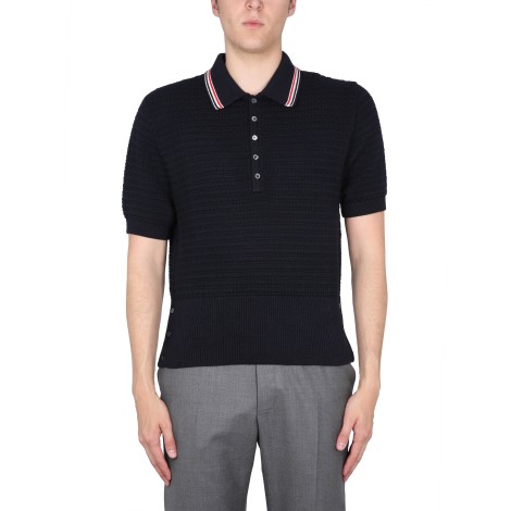 thom browne polo rwb stripe