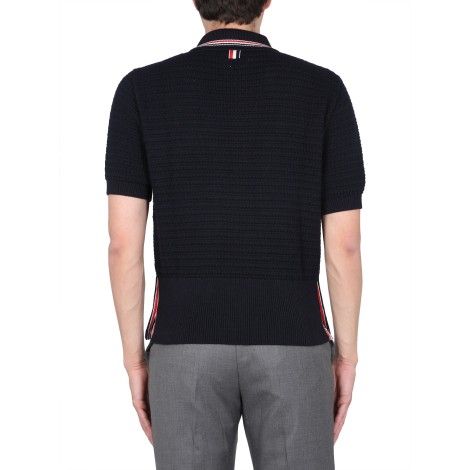 thom browne polo rwb stripe