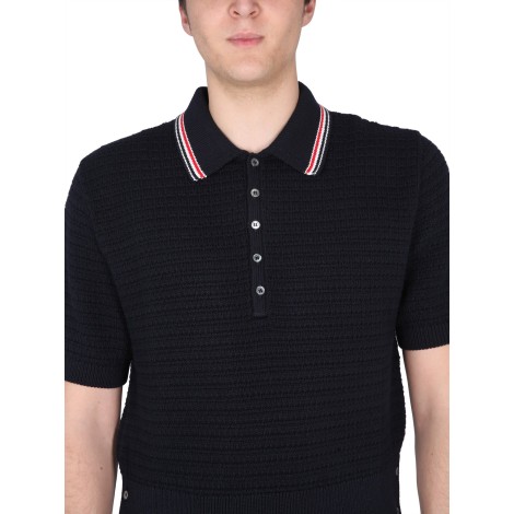 thom browne polo rwb stripe