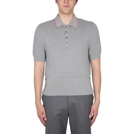 thom browne polo rwb stripe