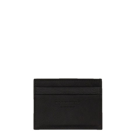 dsquared card holder with logo