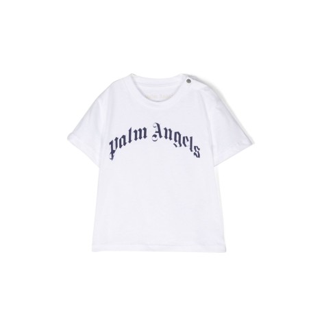 palm angels curved logo t-shirt