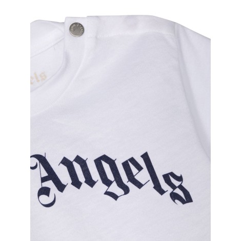 palm angels curved logo t-shirt