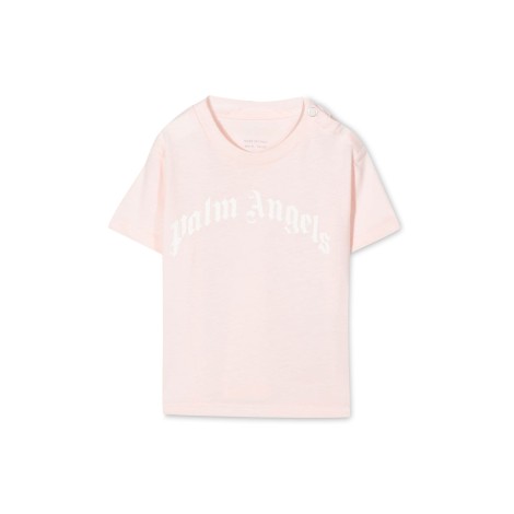 palm angels curved logo t-shirt