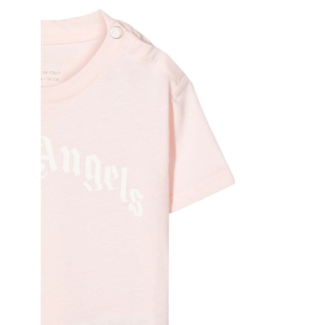 palm angels curved logo t-shirt