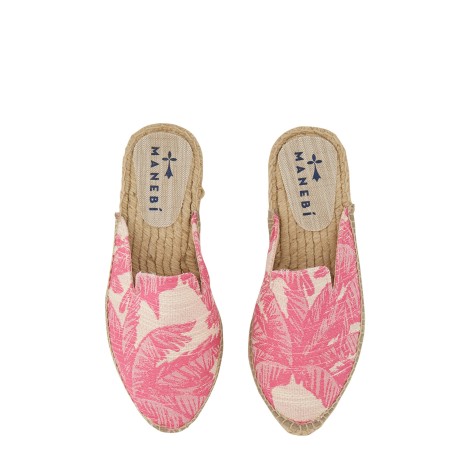 manebi mules with print