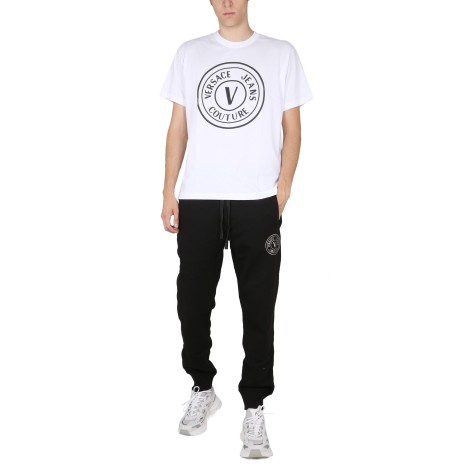 versace jeans couture t-shirt with logo