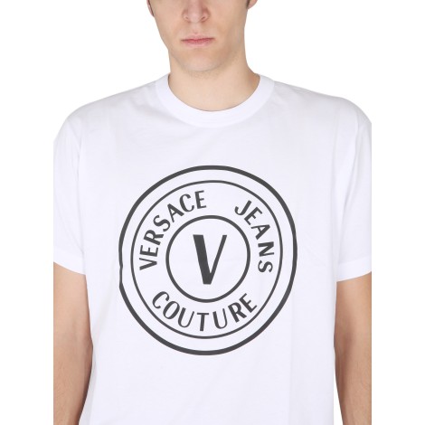 versace jeans couture t-shirt with logo