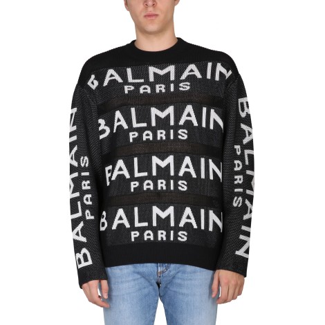 balmain jersey with logo