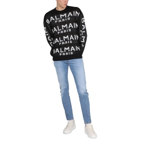 balmain jersey with logo