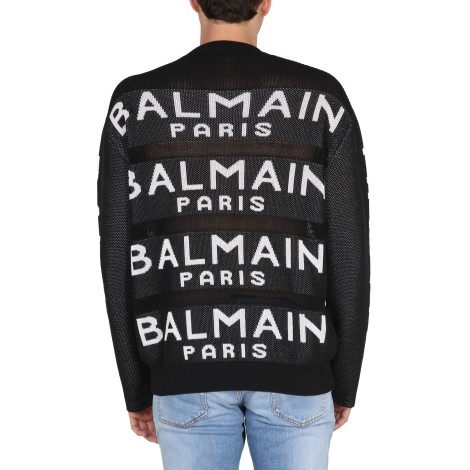 balmain jersey with logo