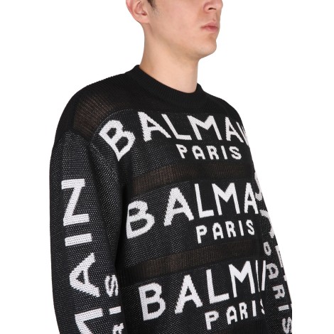 balmain jersey with logo