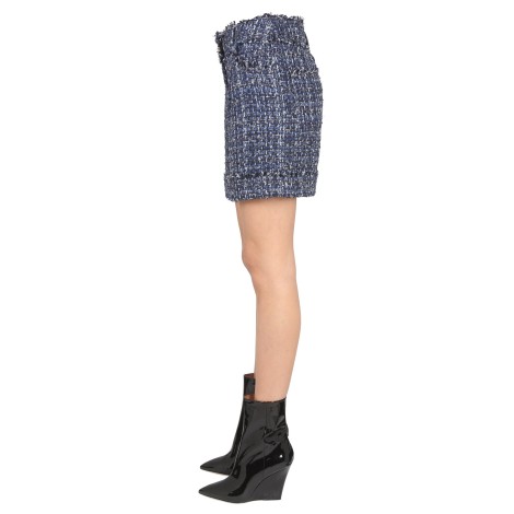 balmain tweed shorts