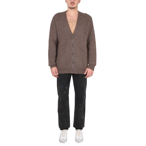 maison margiela v-neck cardigan