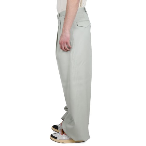 lanvin wide leg pants