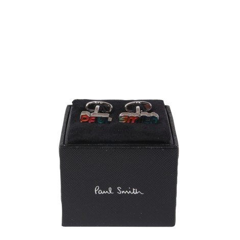 paul smith link logo cufflinks