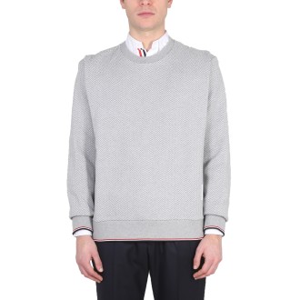 thom browne herringbone jersey