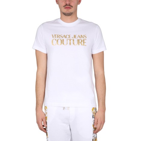 versace jeans couture t-shirt with logo