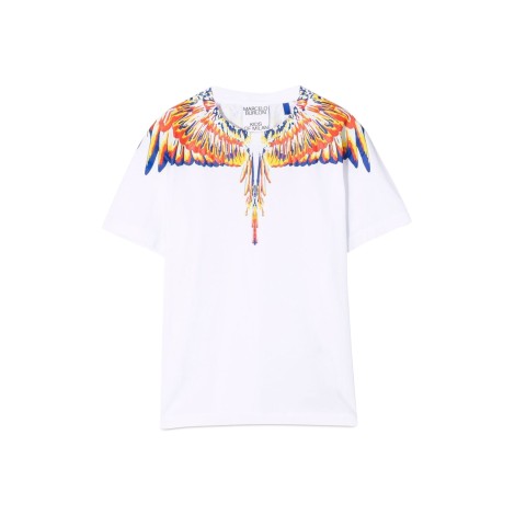 marcelo burlon county of milan tempera wings t-shirt s/s