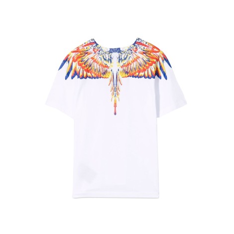 marcelo burlon county of milan tempera wings t-shirt s/s