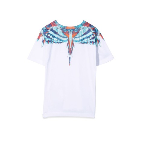 marcelo burlon county of milan t-shirt con stampa ali