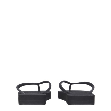 dsquared rubber thong sandals