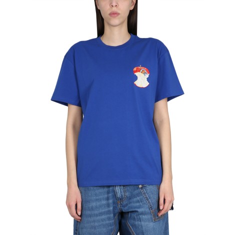 jw anderson apple logo t-shirt