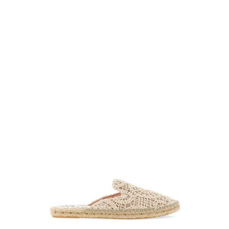 manebi yucatan cotton crochet mules