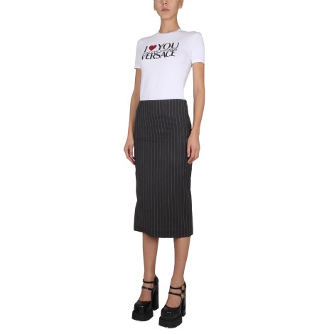 versace pencil skirt