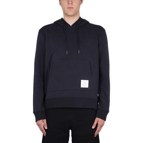 thom browne sweatshirt with embroidery